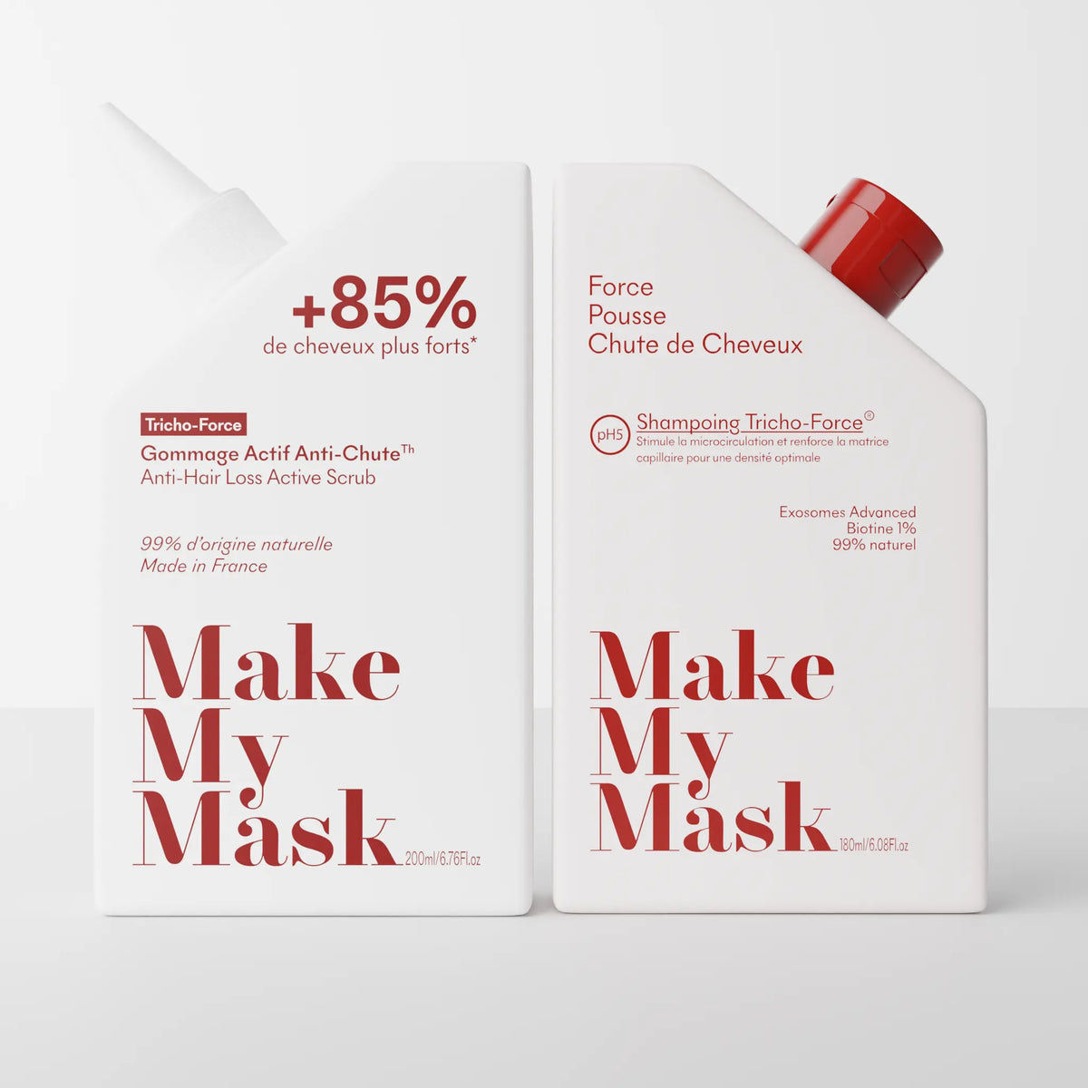 Duo Gommage Actif + Shampoing Anti-chute