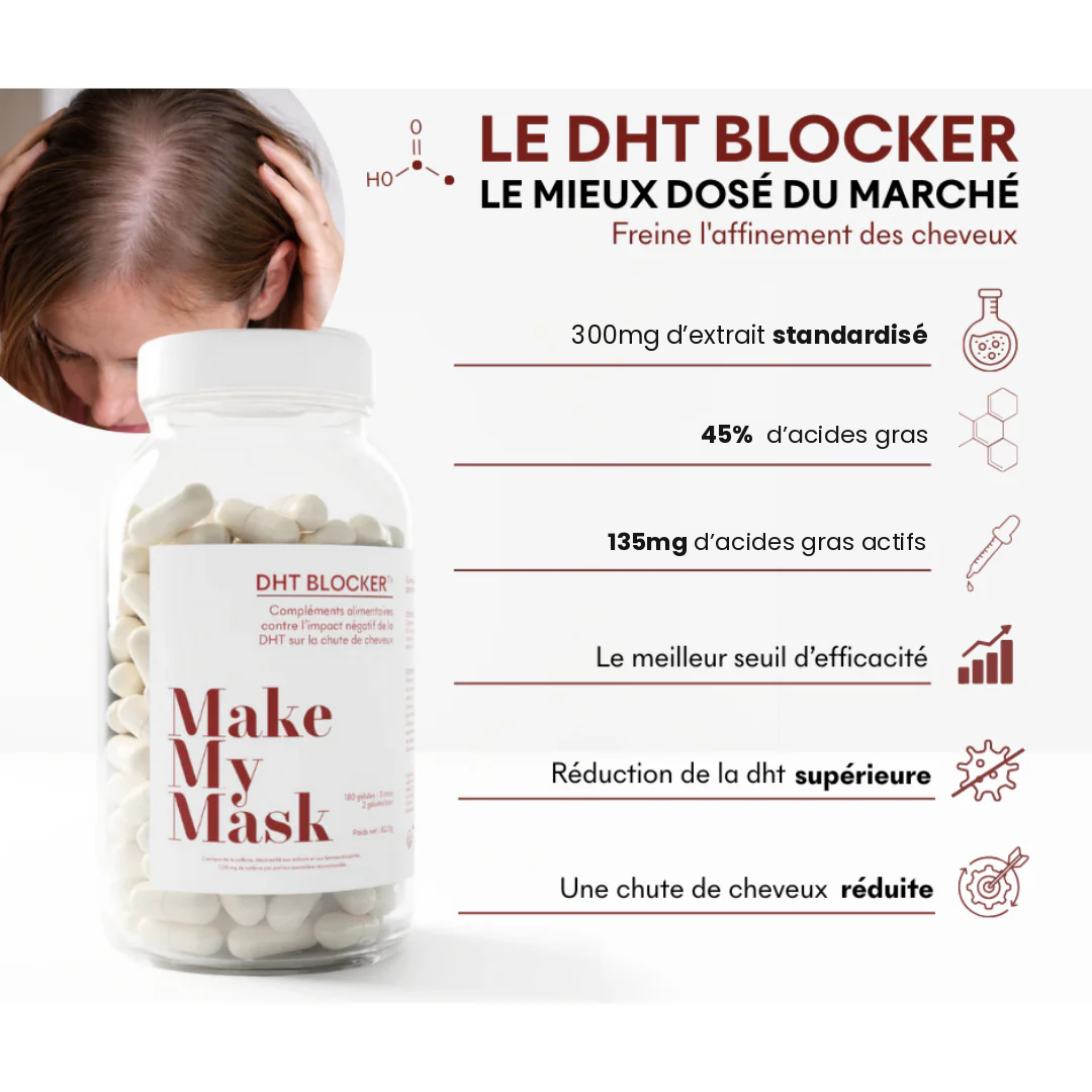 DHT Blocker Anti-Hair Loss Hormonal 3 MONTHS