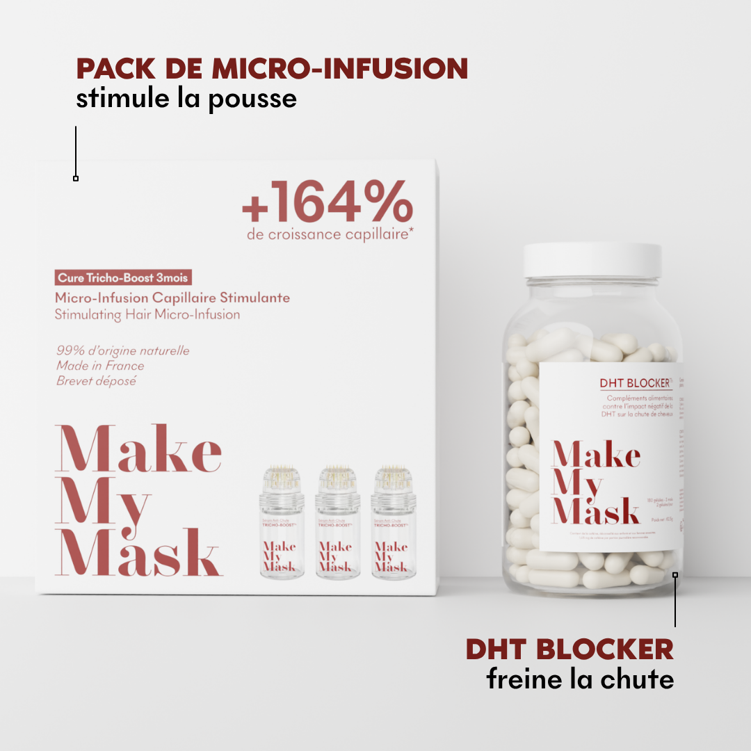 Anti-Haarausfall-Mikroinfusionspackung + gratis DHT