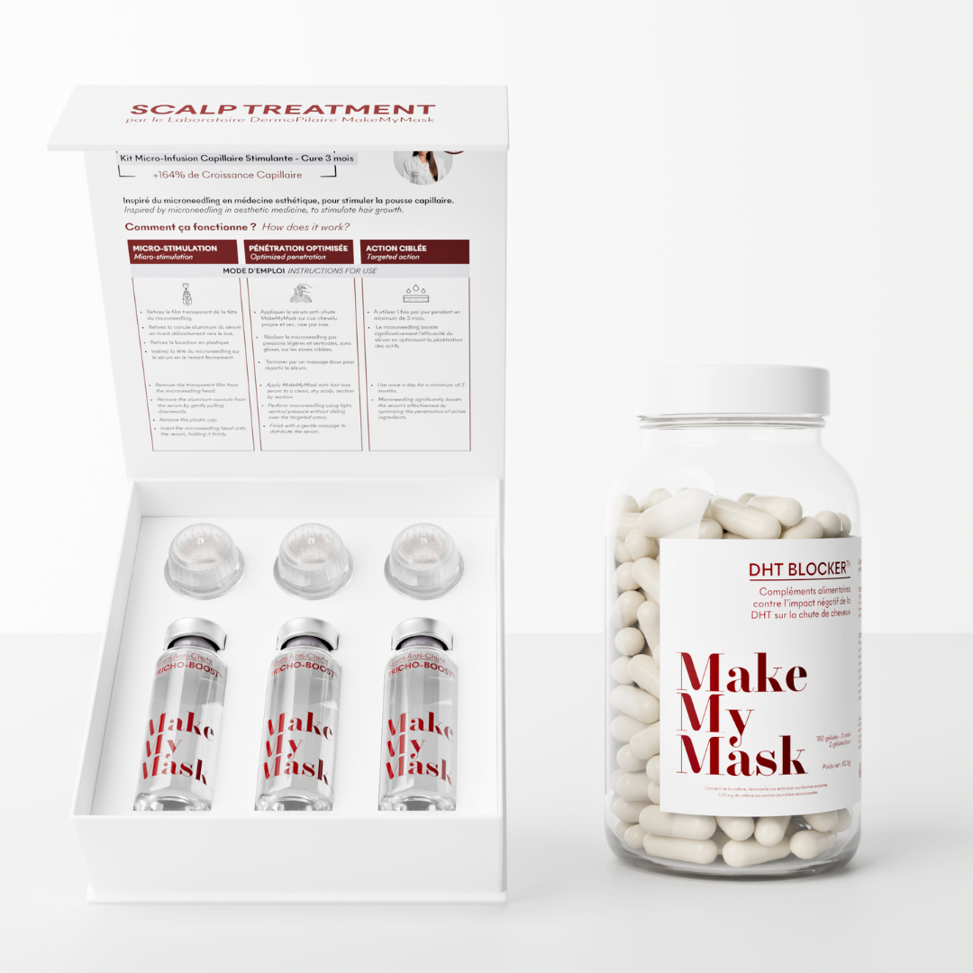 Anti-Haarausfall-Mikroinfusionspackung + gratis DHT