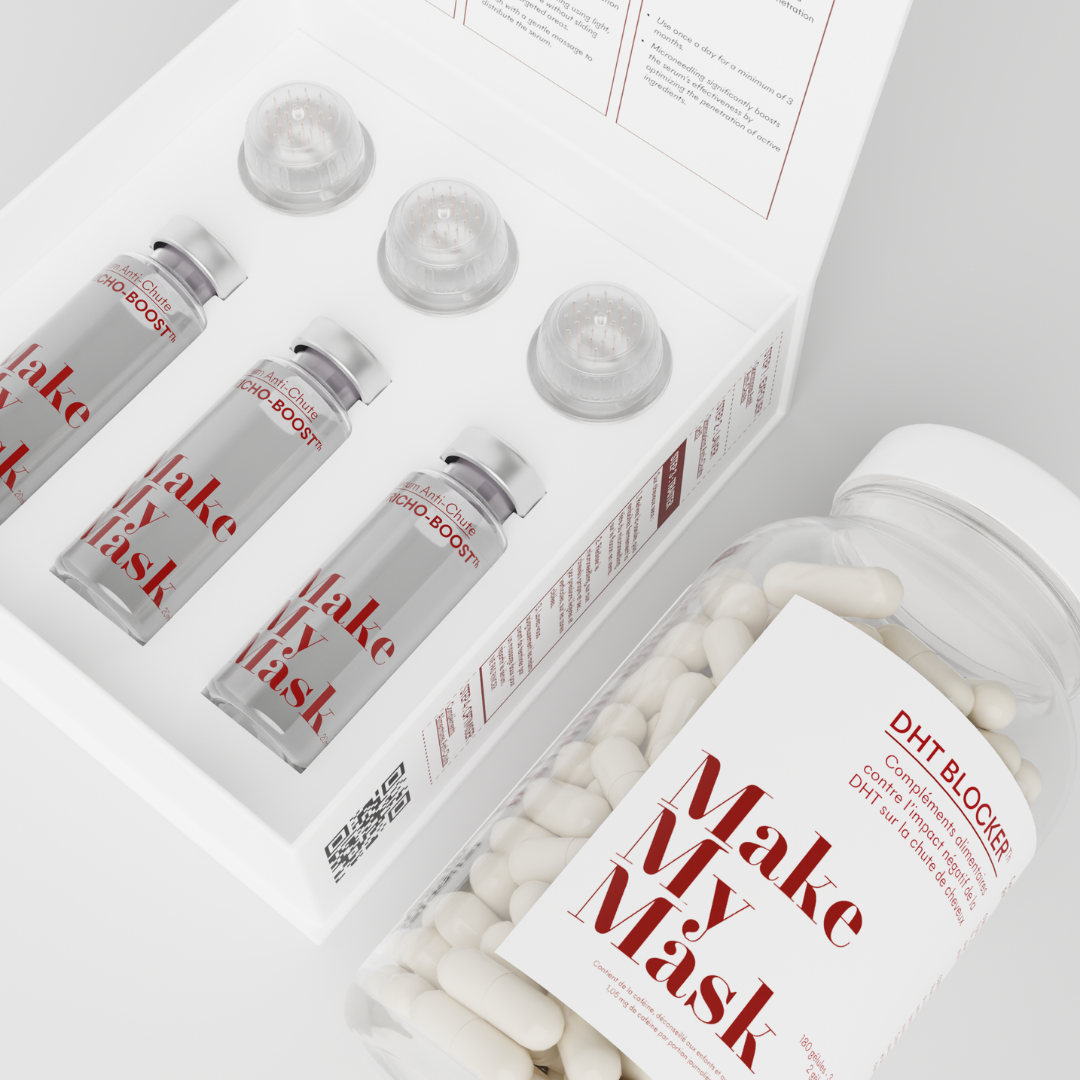 Anti-Haarausfall-Mikroinfusionspackung + gratis DHT