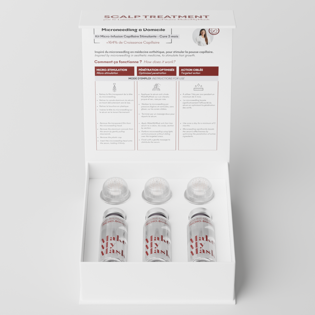 Anti-Haarausfall-Mikroinfusionspackung + gratis DHT