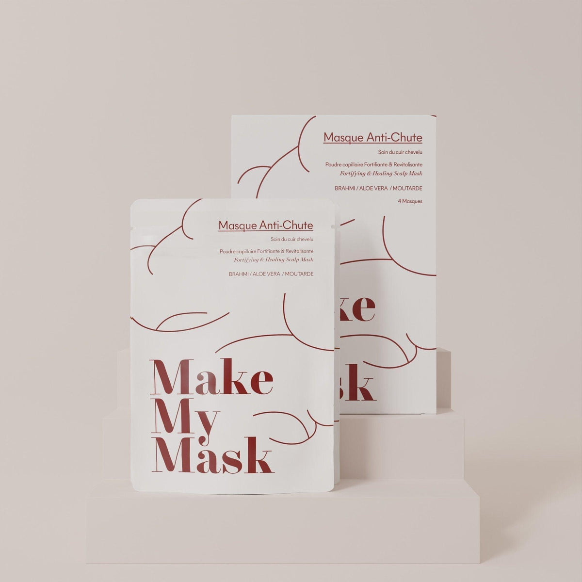 Pharma Masques Capillaires Anti-Chute - MakeMyMask