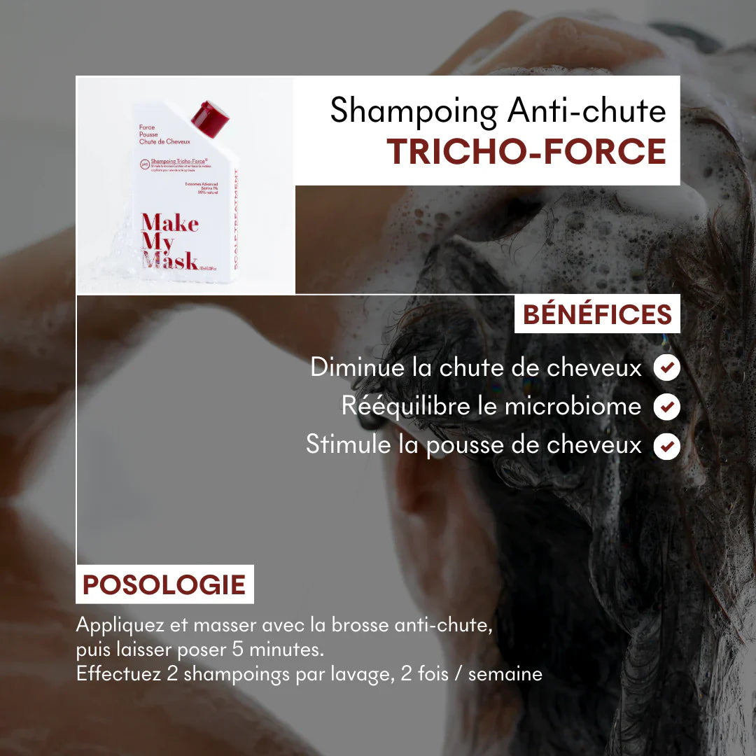 Duo Gommage Actif + Shampoing Anti-chute