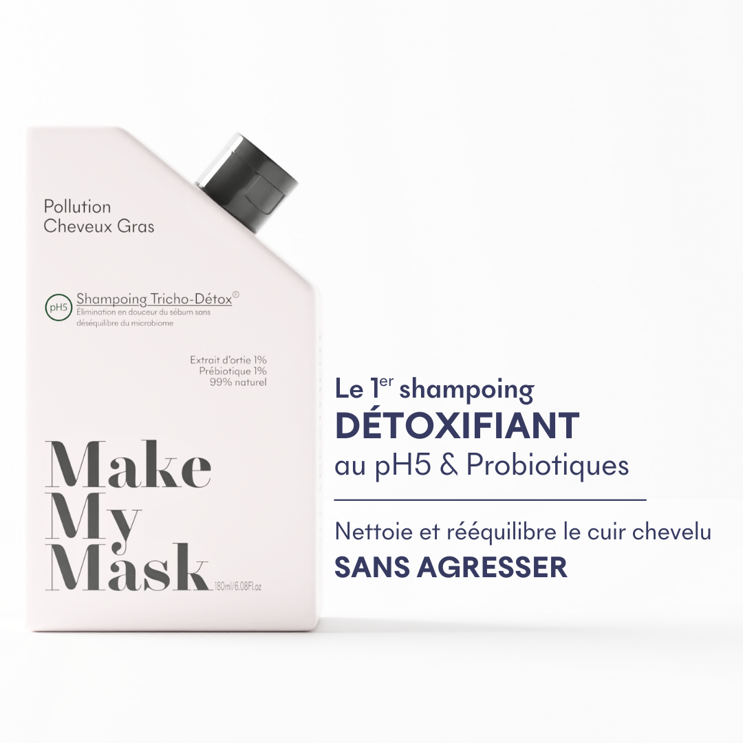 Shampoing cheveux gras Tricho-Détox pH5