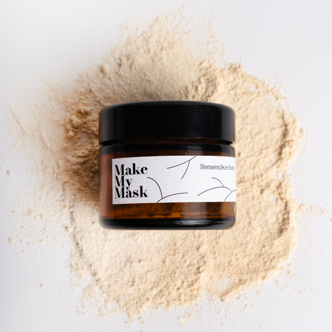 Shampoing Sec Naturel (pot en verre)