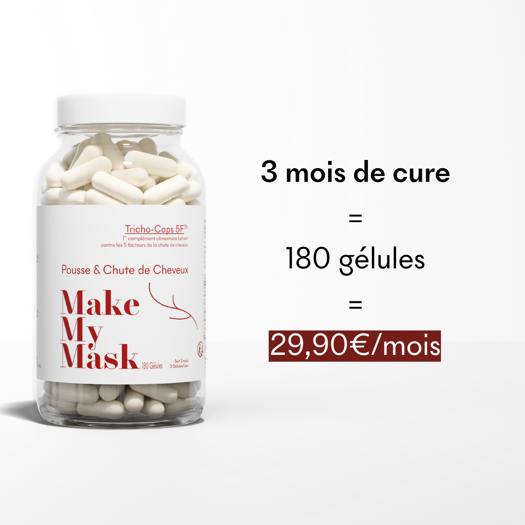 Tricho Caps - Anti-Chute Réactionelle 3 MOIS